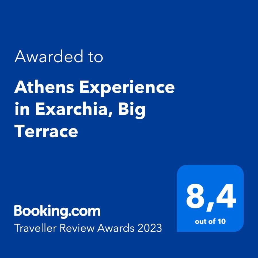 Appartamento Athens Experience In Exarchia, Big Terrace Esterno foto